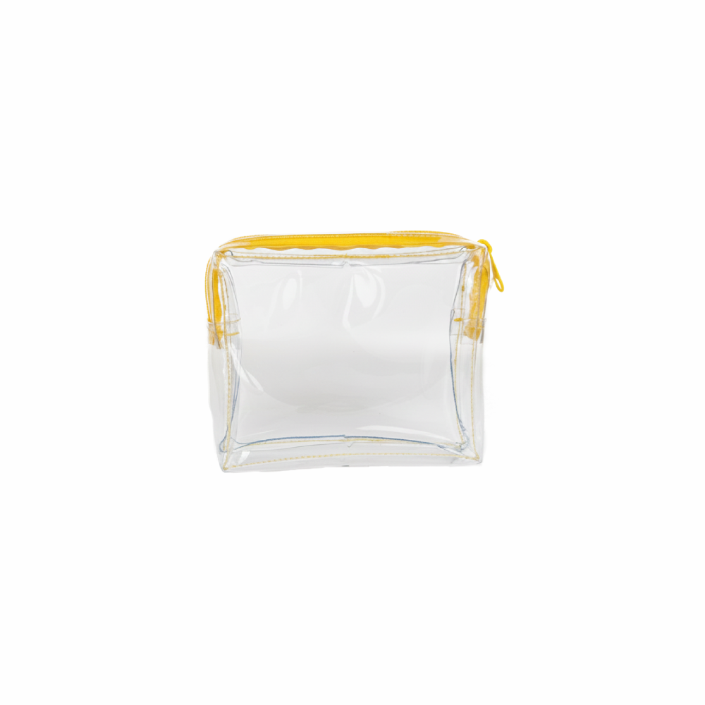 Small Zip Clear Box Pouches
