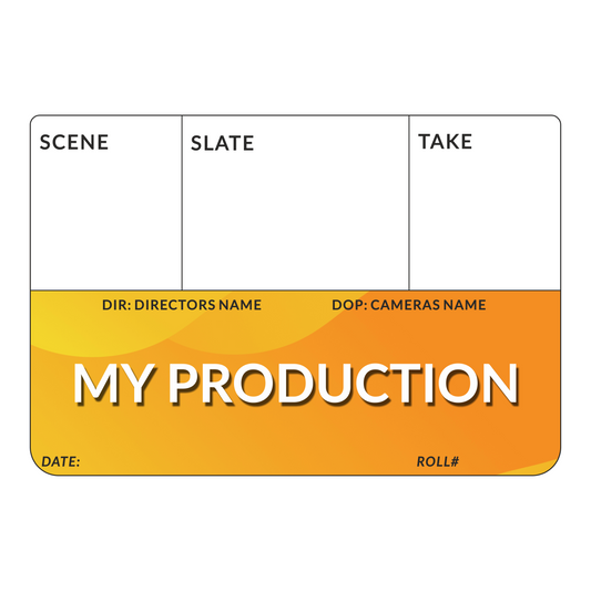 Custom UV Printed Clapperboard - Large