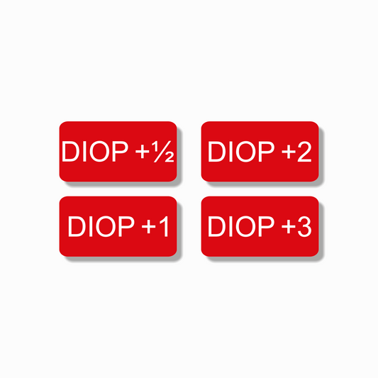 Diopter Filter Tabs - Set of 4