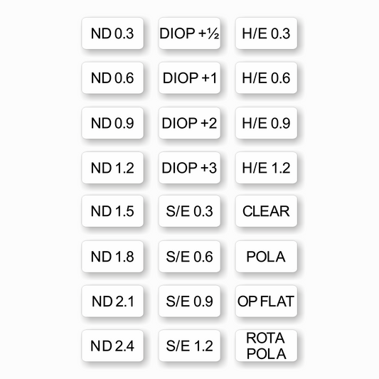 Full Set Filter Tabs - Set of 24