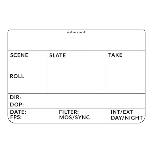Clapperboard Large (STANDARD) US - Version 3