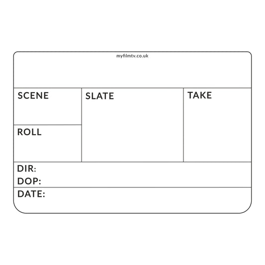 Clapperboard Large (STANDARD) US - Version 2