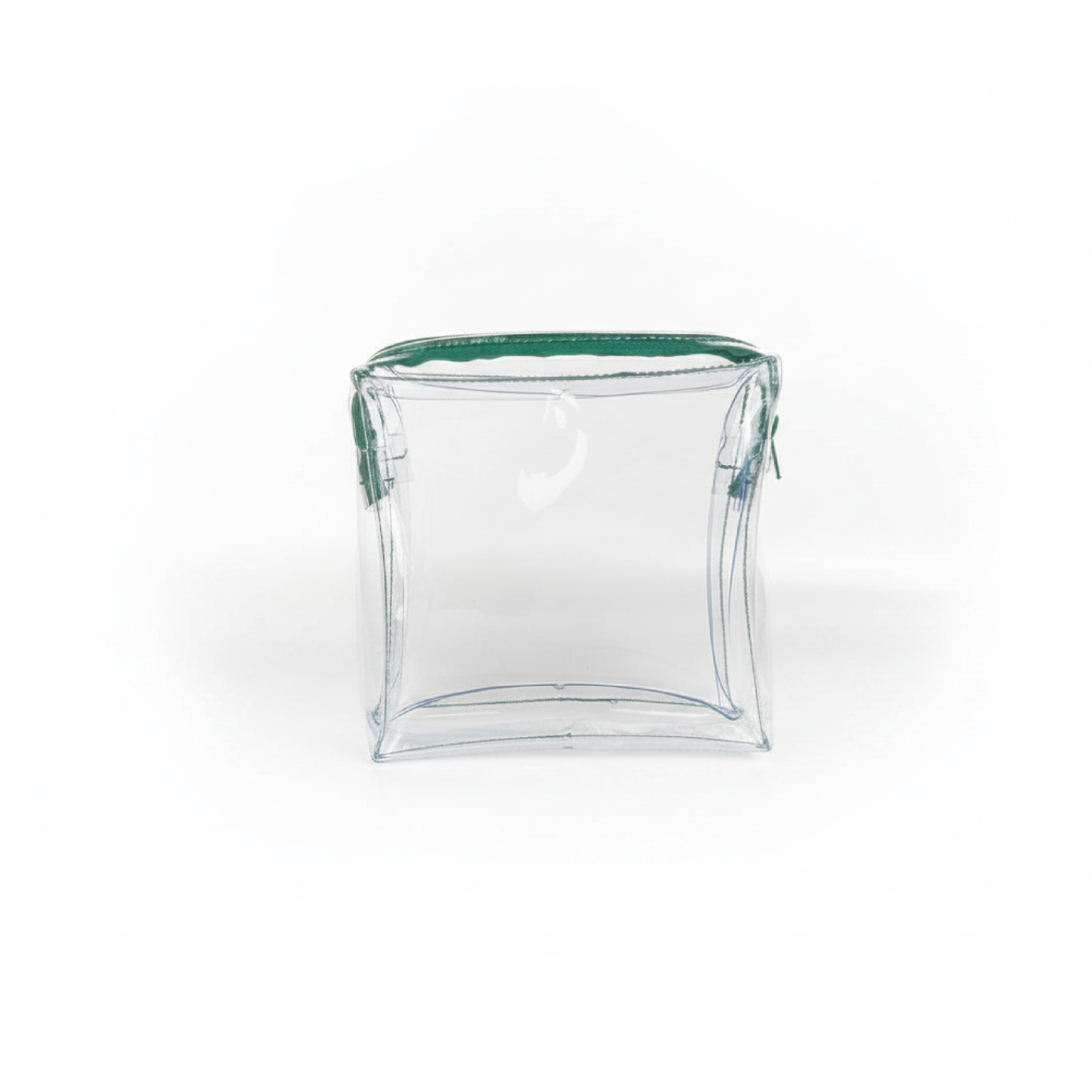 Medium Zip Clear Box Pouches
