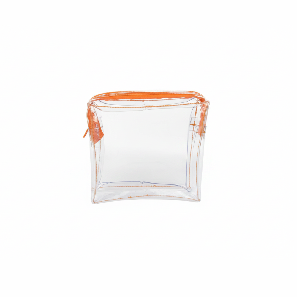 Medium Zip Clear Box Pouches