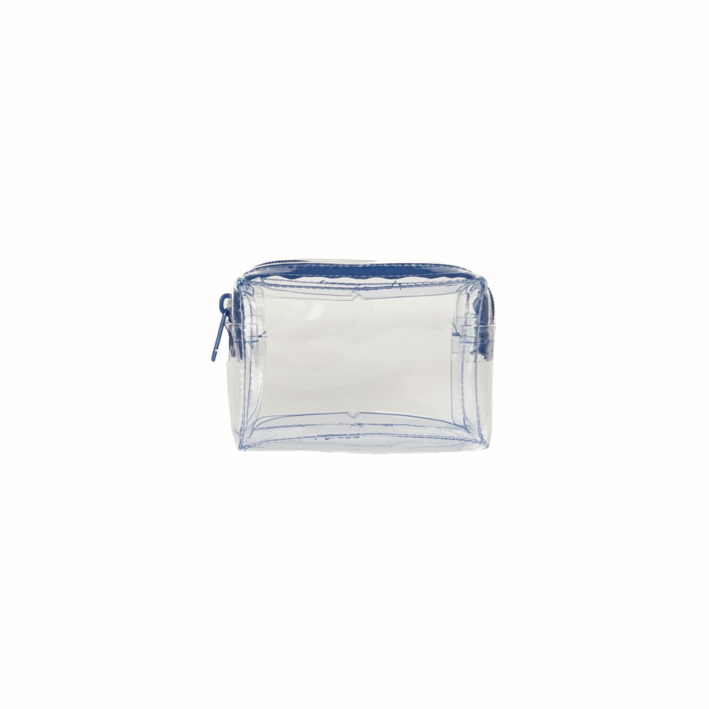Mini Zip Clear Box Pouches