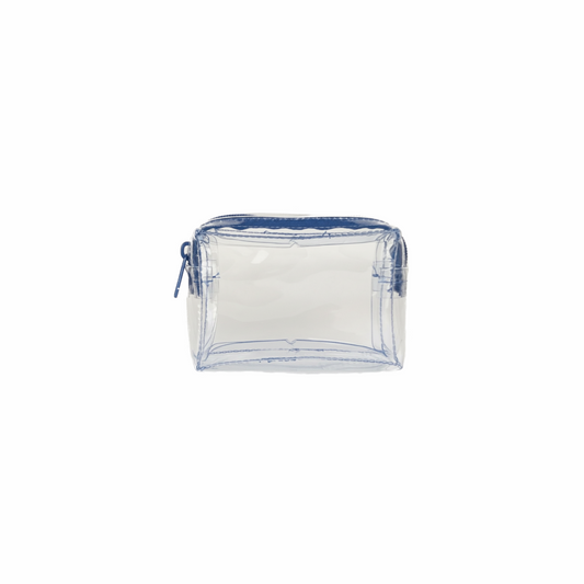 Mini Zip Clear Box Pouches