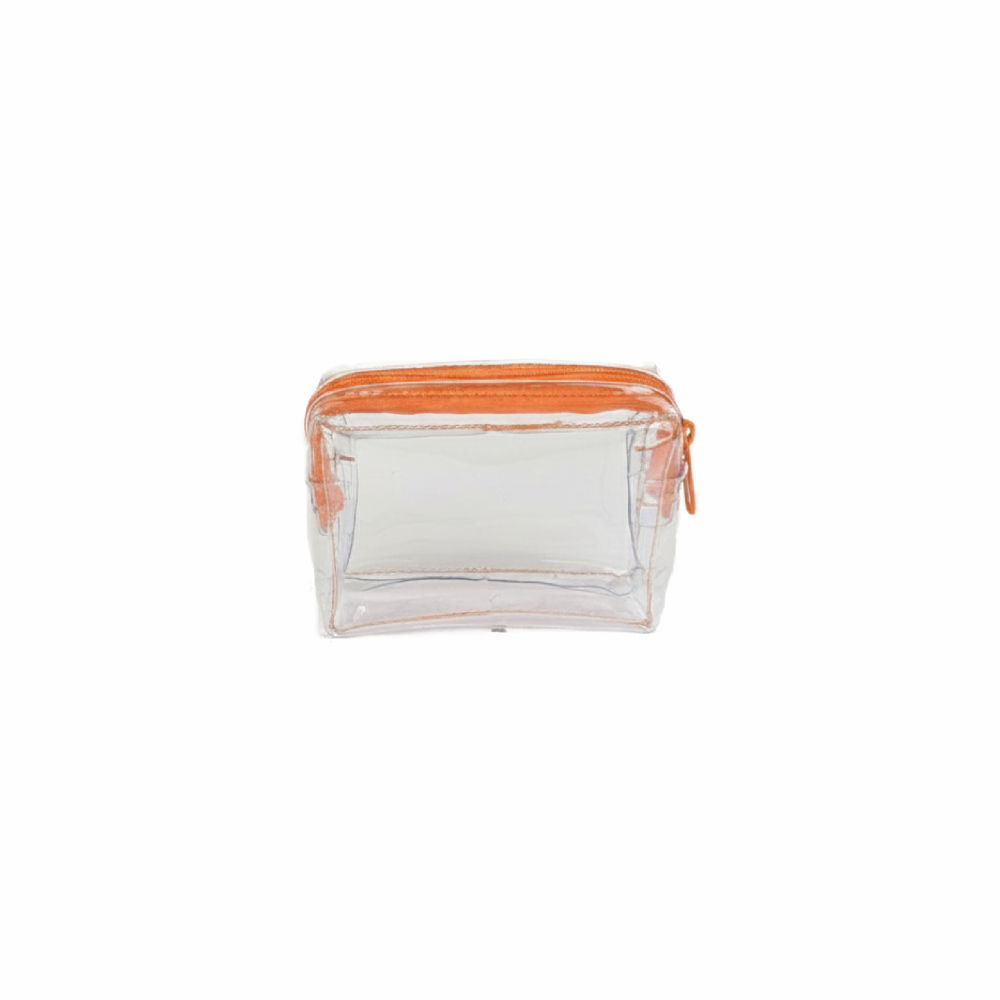 Mini Zip Clear Box Pouches