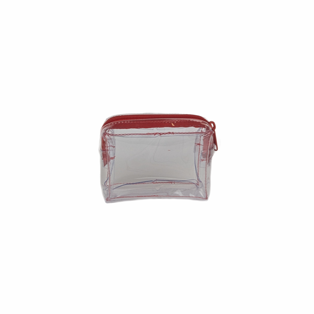 Mini Zip Clear Box Pouches