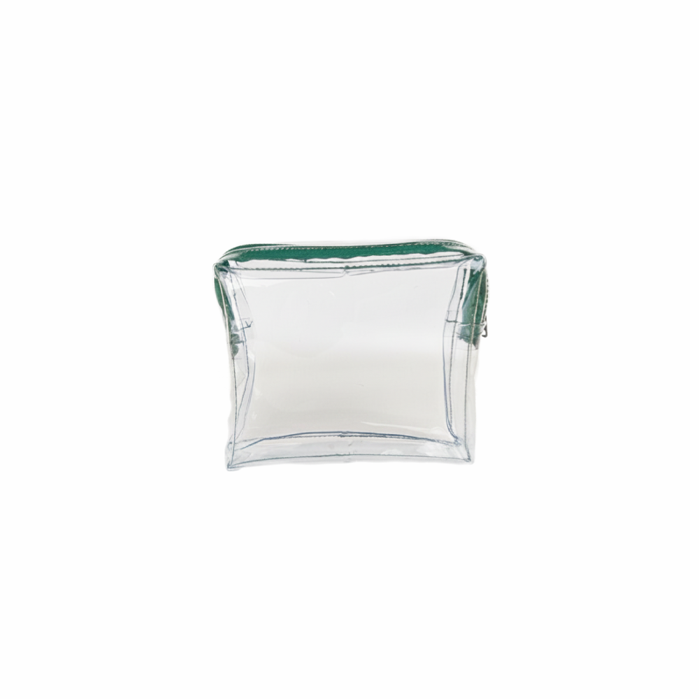 Small Zip Clear Box Pouches