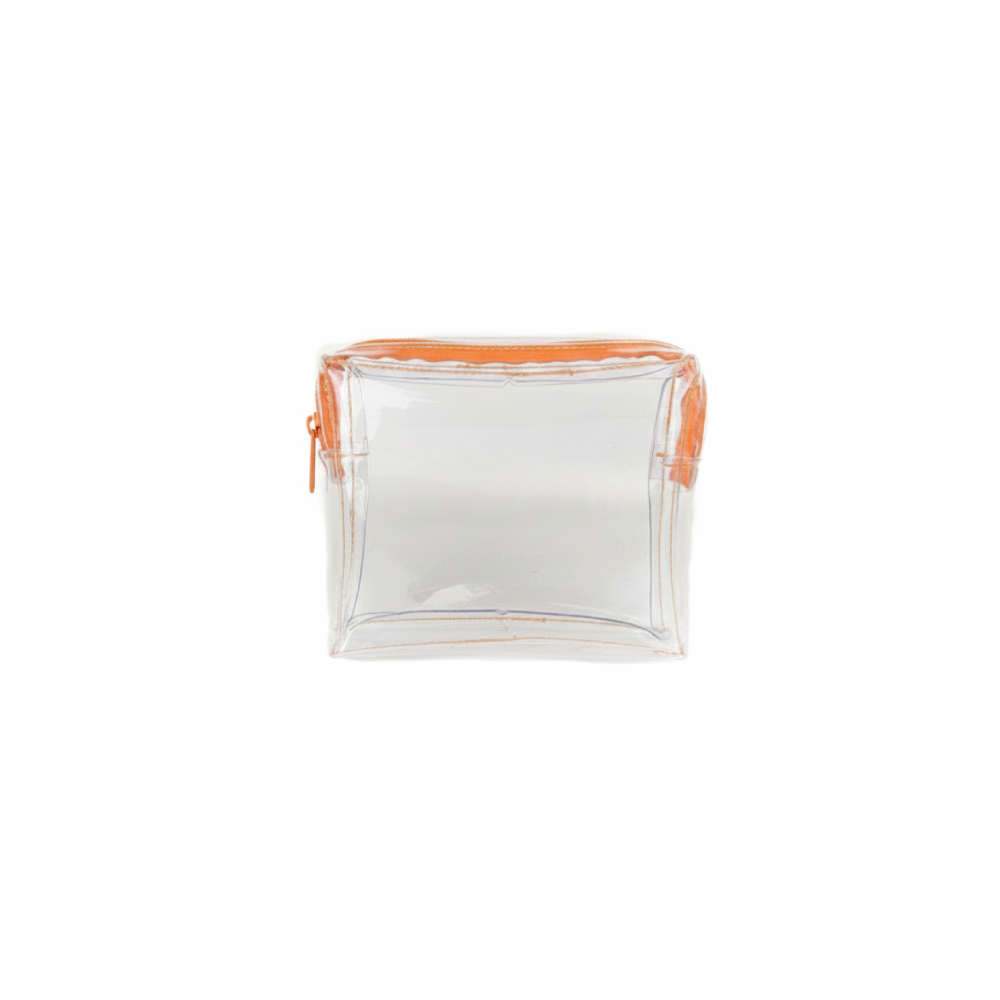 Small Zip Clear Box Pouches