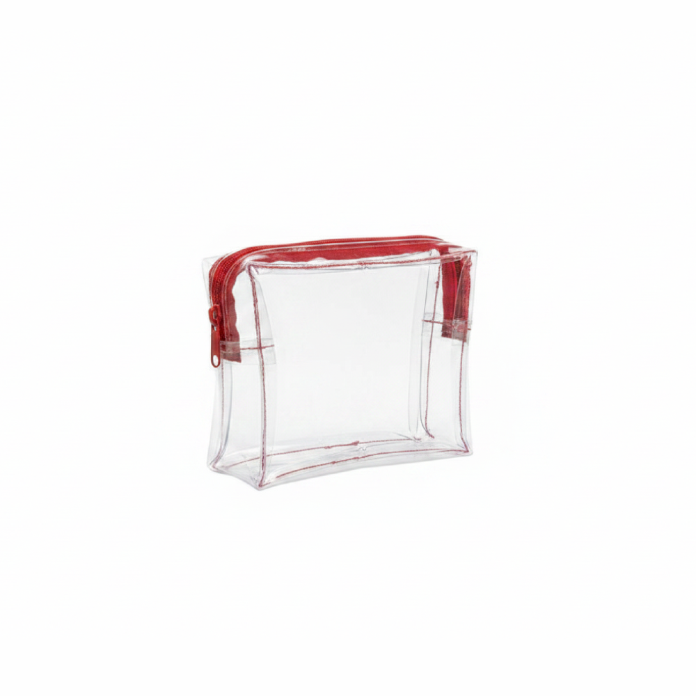 Small Zip Clear Box Pouches