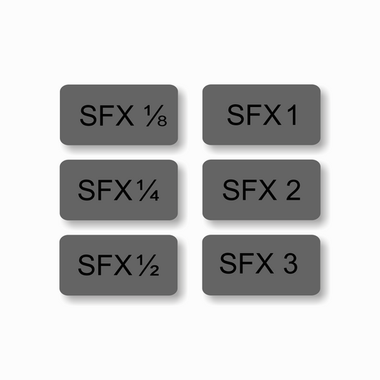 Soft Effects Filter Tabs - Set of 6